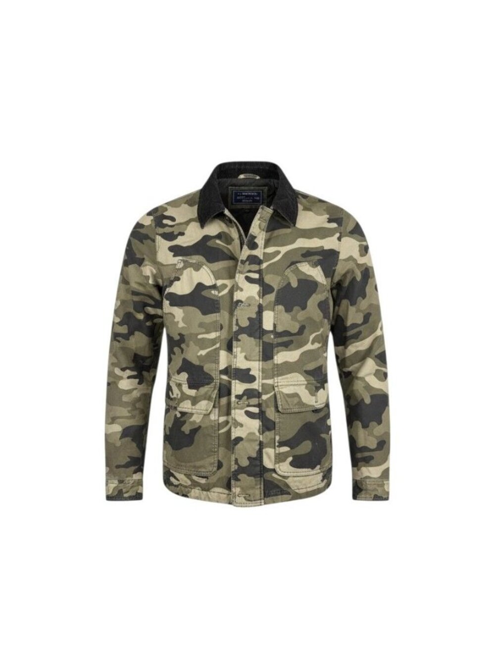 G.H. Bass & Co. Mens Camouflage Field Jacket L